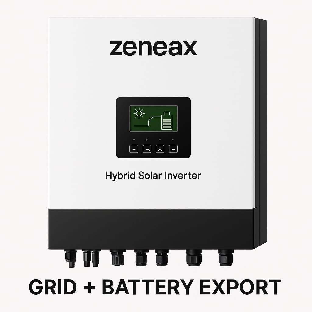 Zeneax Hybrid Solar Inverters