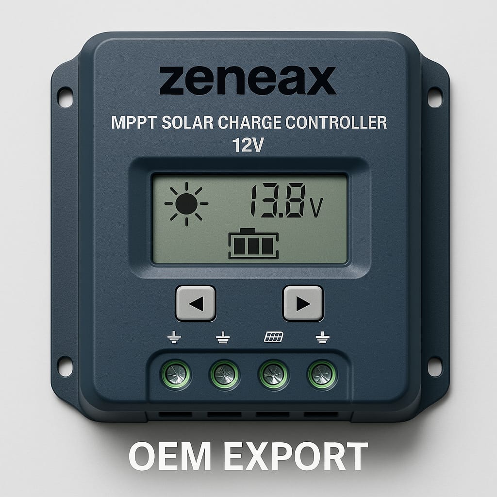 Zeneax MPPT Solar Charge Controllers (12V)