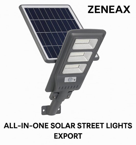 Zeneax All-in-One Solar Street Lights 30W–200W
