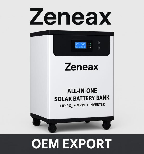 Zeneax All-in-One Solar Battery Banks