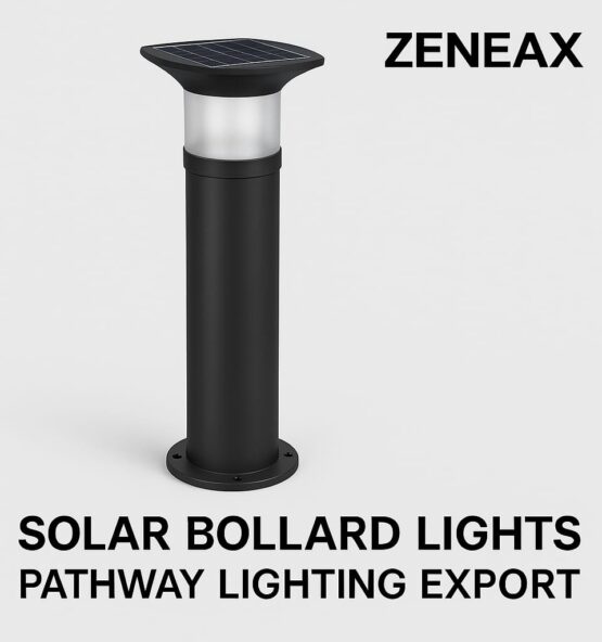 Zeneax Solar Bollard Lights