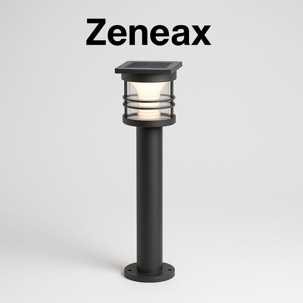 Zeneax Solar Bollard Lights