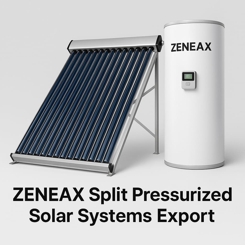 Zeneax Split Pressurized Solar Systems