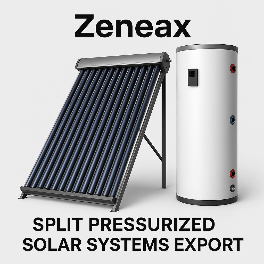Zeneax Split Pressurized Solar Systems