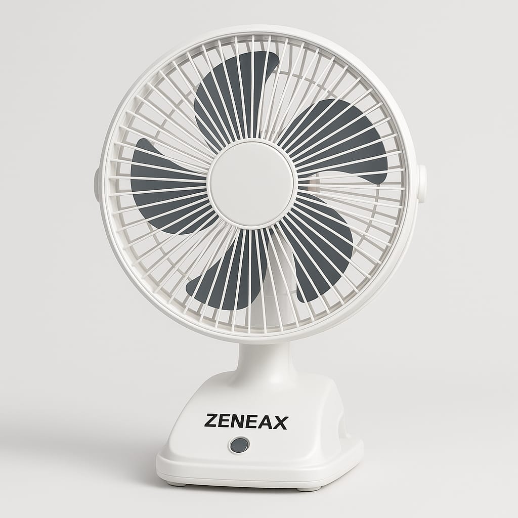 Zeneax DC Solar Table Fans