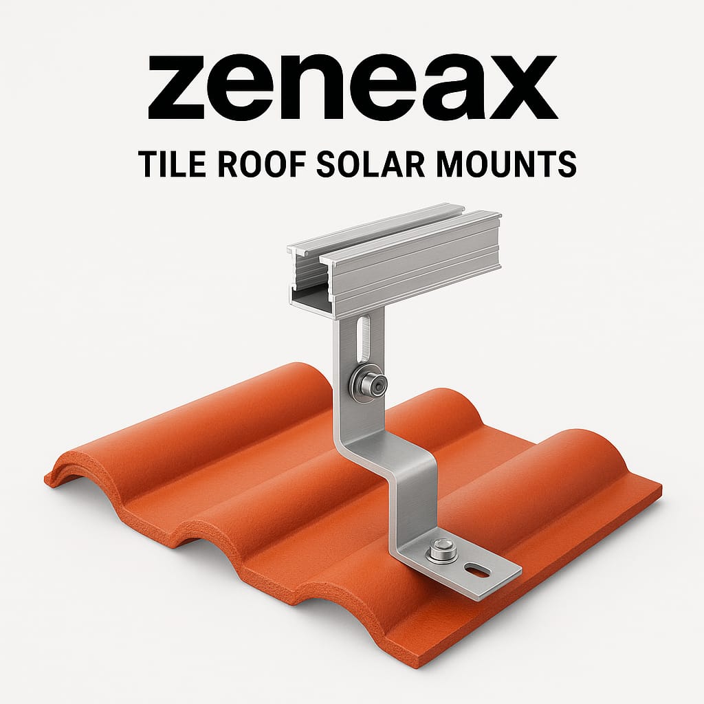 Zeneax Tile Roof Solar Mounts