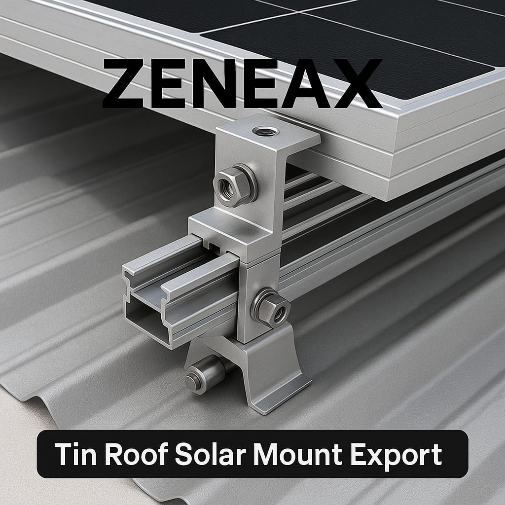 Zeneax Tin Roof Solar Mounts