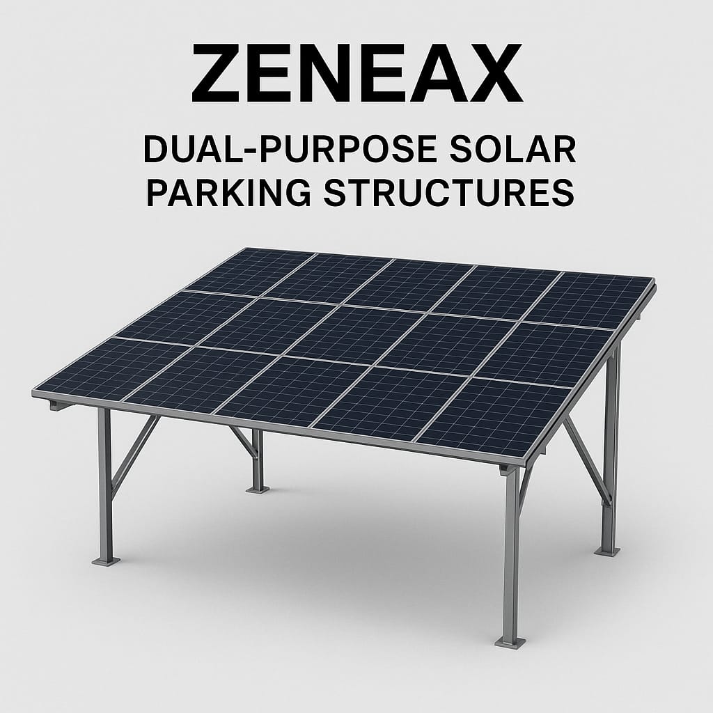 Zeneax Carport Solar Mounting Frames