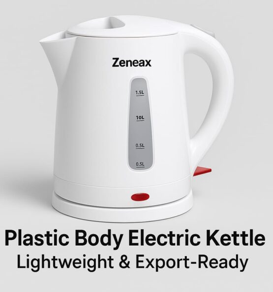 Zeneax™ Plastic Body Electric Kettles