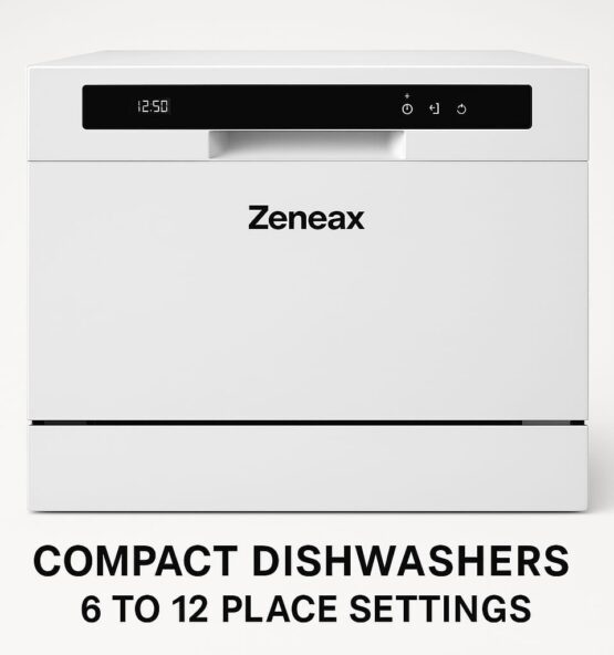 Zeneax™ Compact Dishwashers – 6 to 12 Place Settings