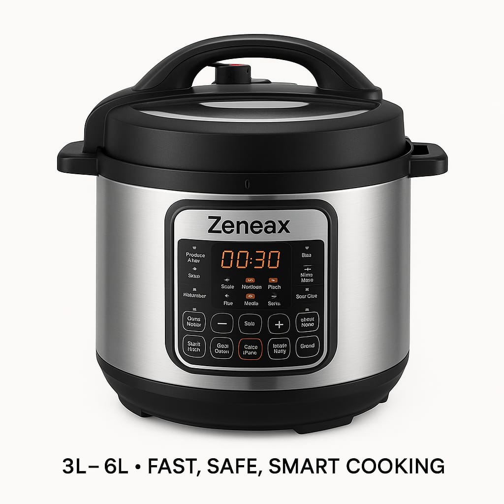 Zeneax™ Electric Pressure Cookers 3L–6L