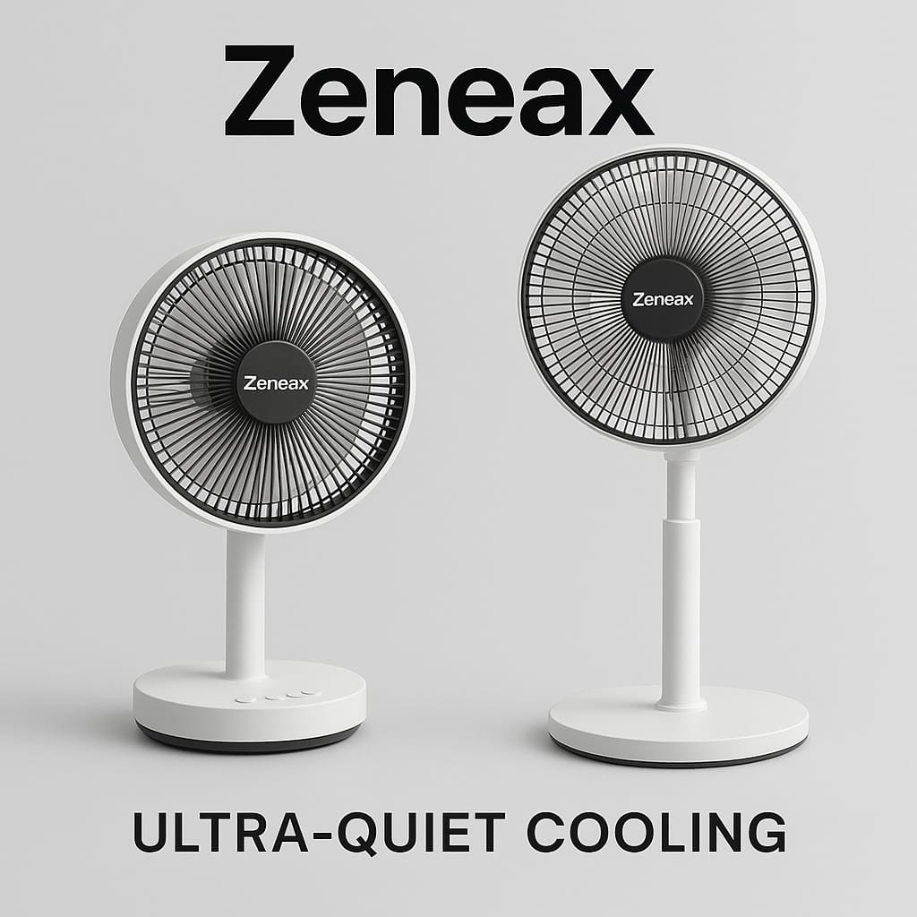 Zeneax™ Silent Table & Stand Fans