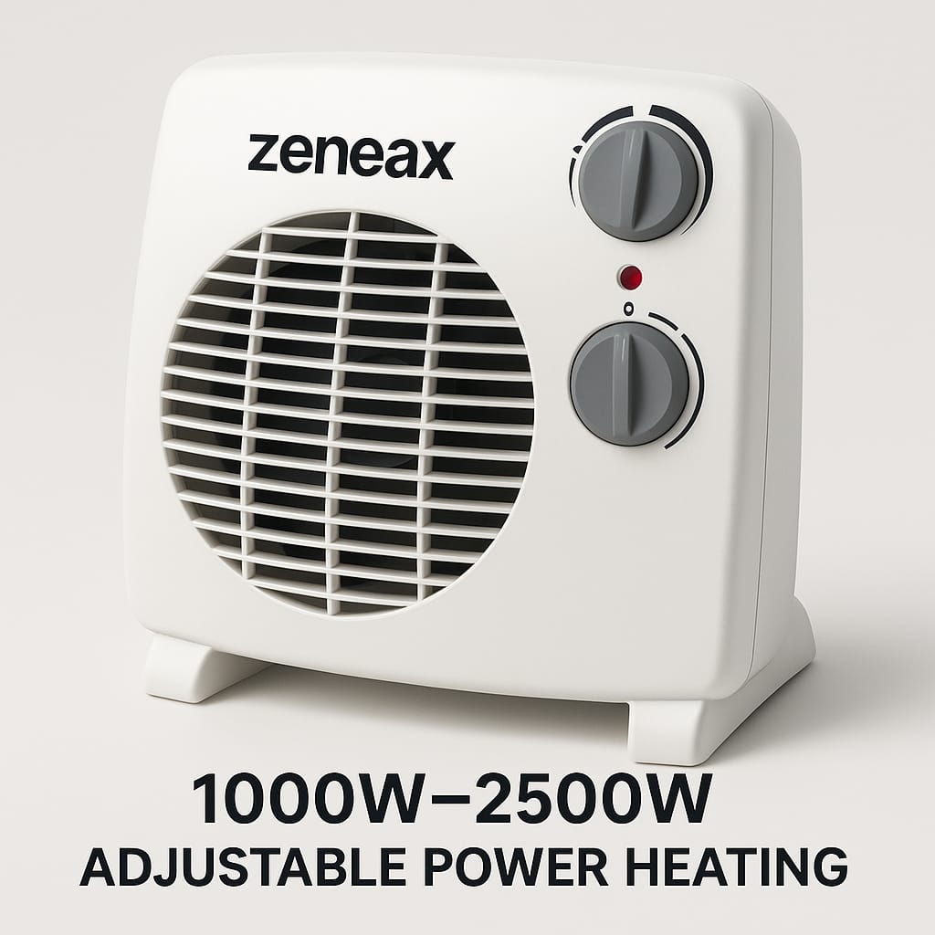 Zeneax™ Electric Heaters 1000W–2500W