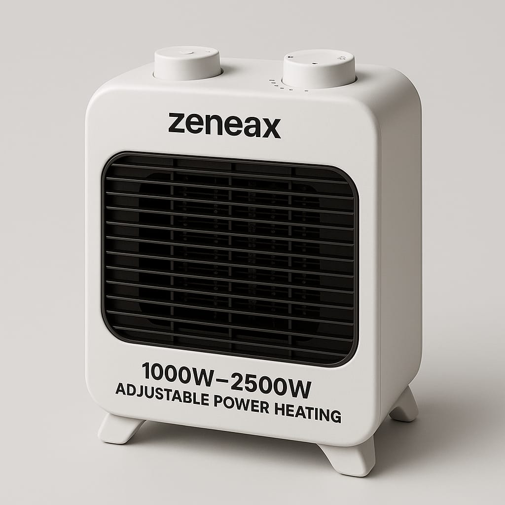 Zeneax™ Electric Heaters 1000W–2500W
