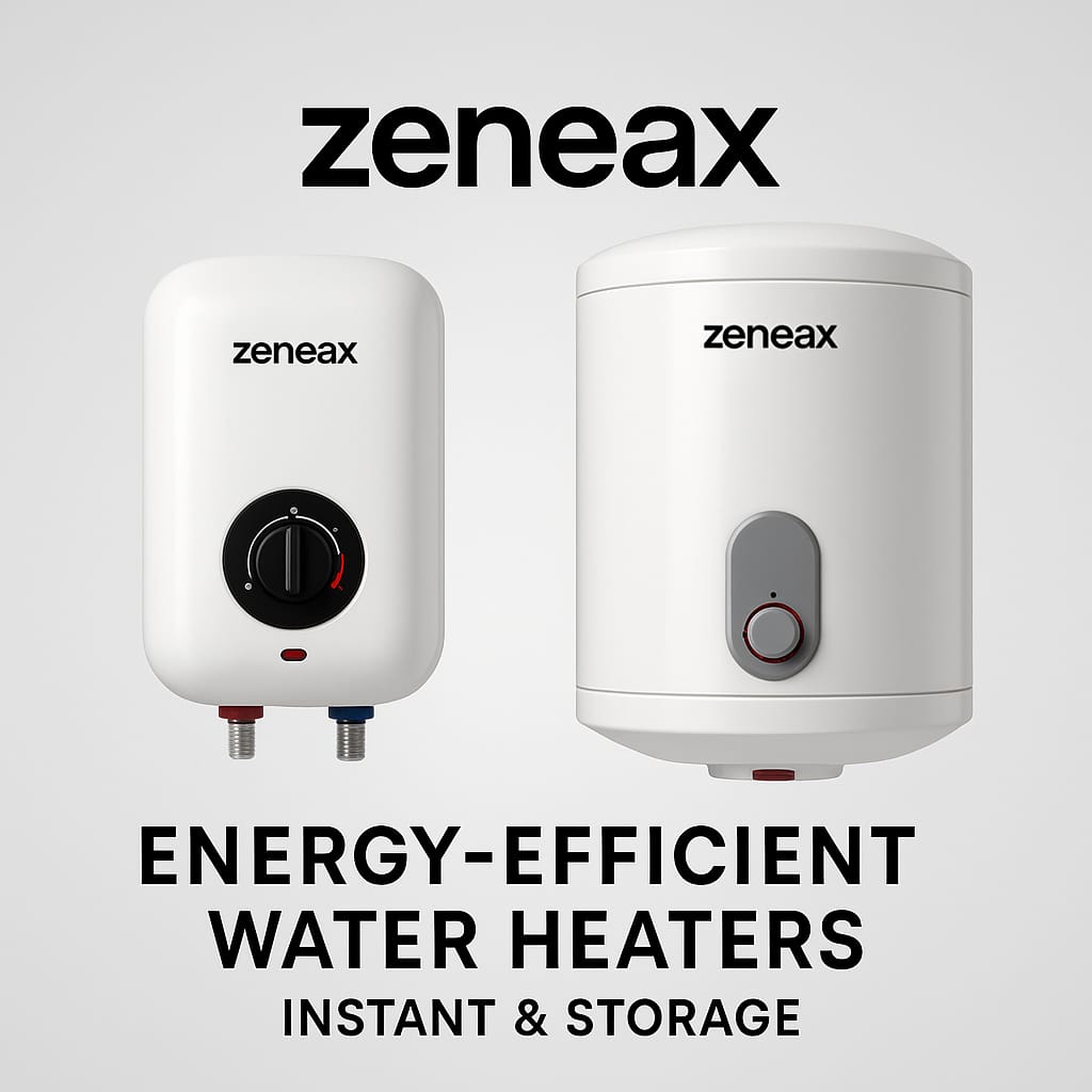 Zeneax™ Energy-Efficient Water Heaters – Instant & Storage