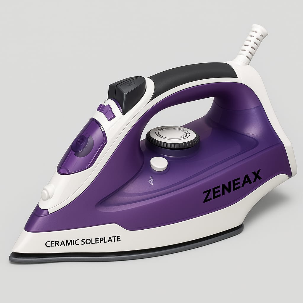 Zeneax Ceramic Soleplate Steam Irons