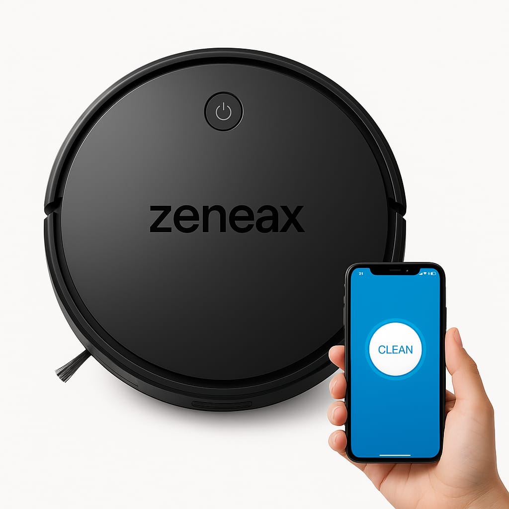Zeneax App-Controlled Robot Vacuum