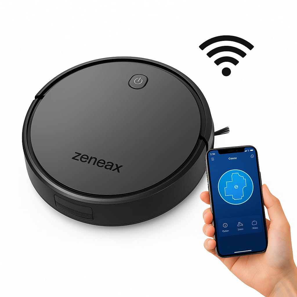 Zeneax App-Controlled Robot Vacuum
