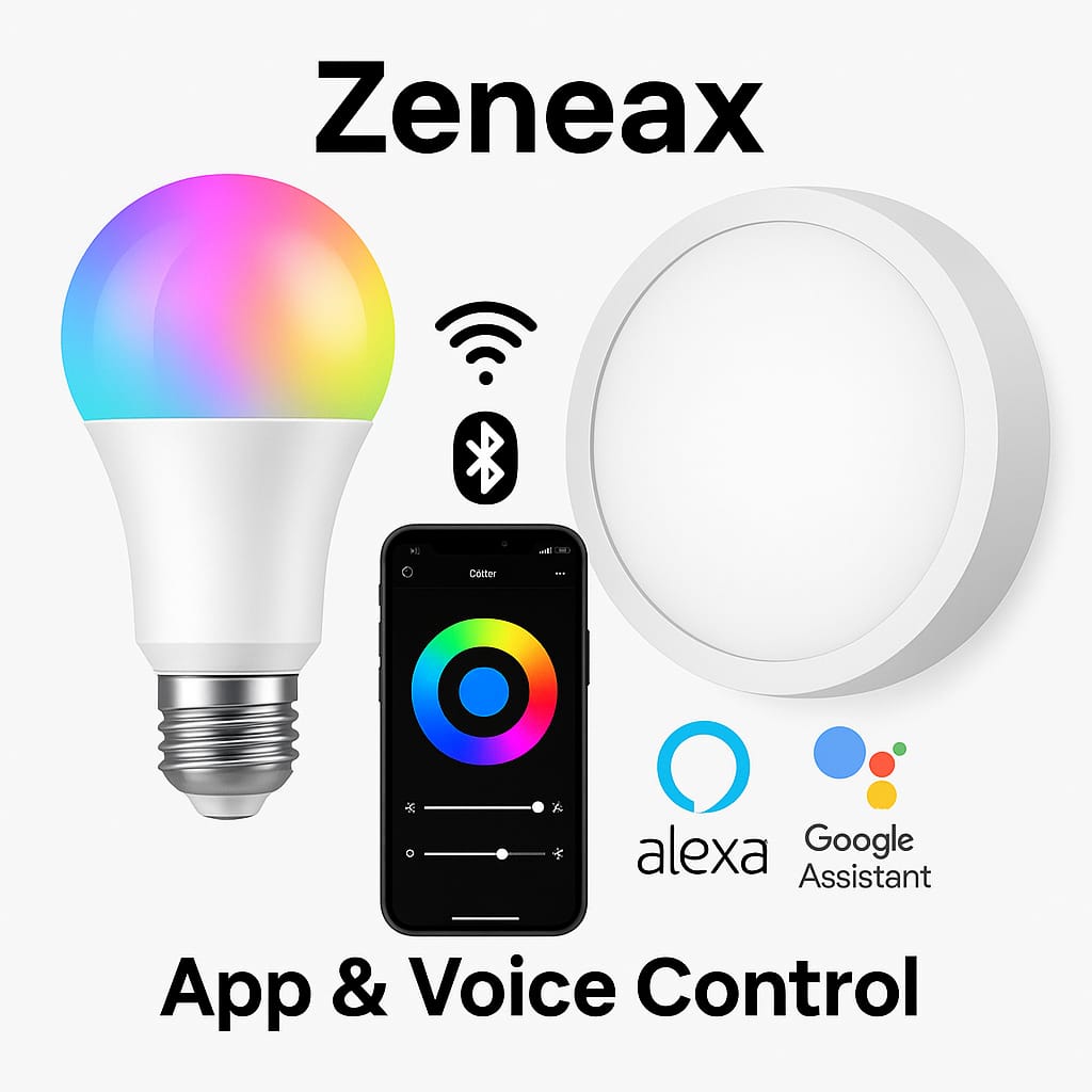 Zeneax Smart LED Bulbs & Ceiling Lights