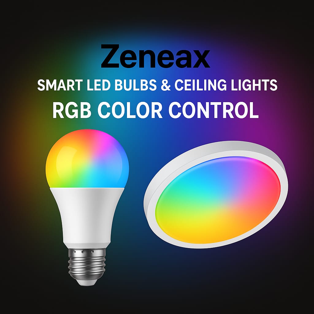 Zeneax Smart LED Bulbs & Ceiling Lights