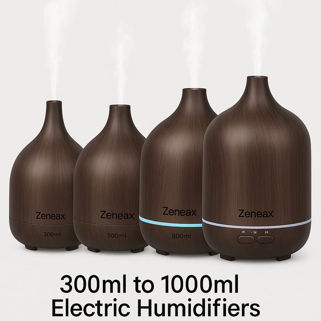 Zeneax Aroma Diffusers – 300ml to 1000ml