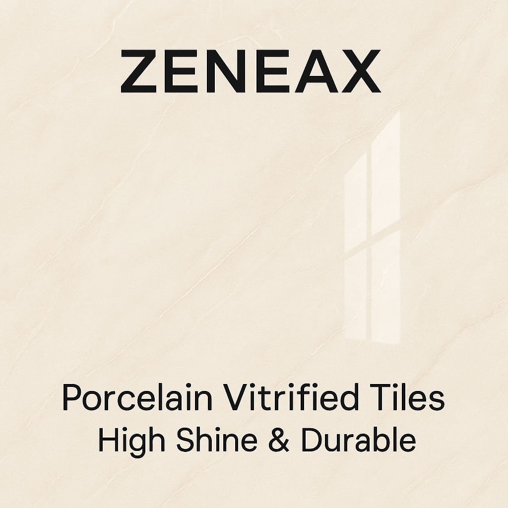 Zeneax Glossy Porcelain Vitrified Tiles