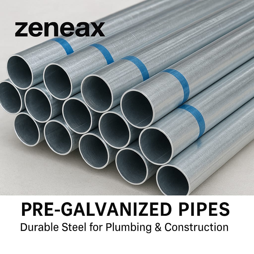 Zeneax Pre-Galvanized Pipes