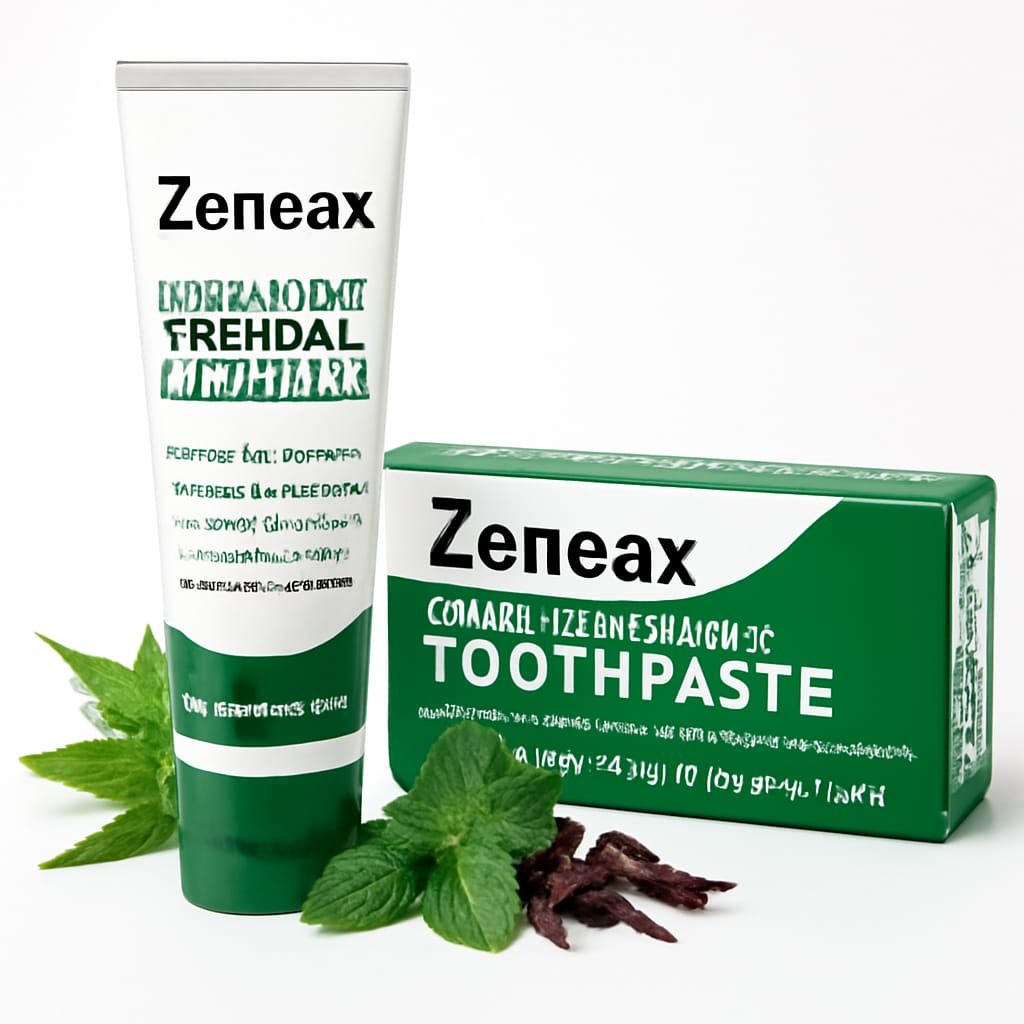 Zeneax Fluoride & Herbal Toothpaste