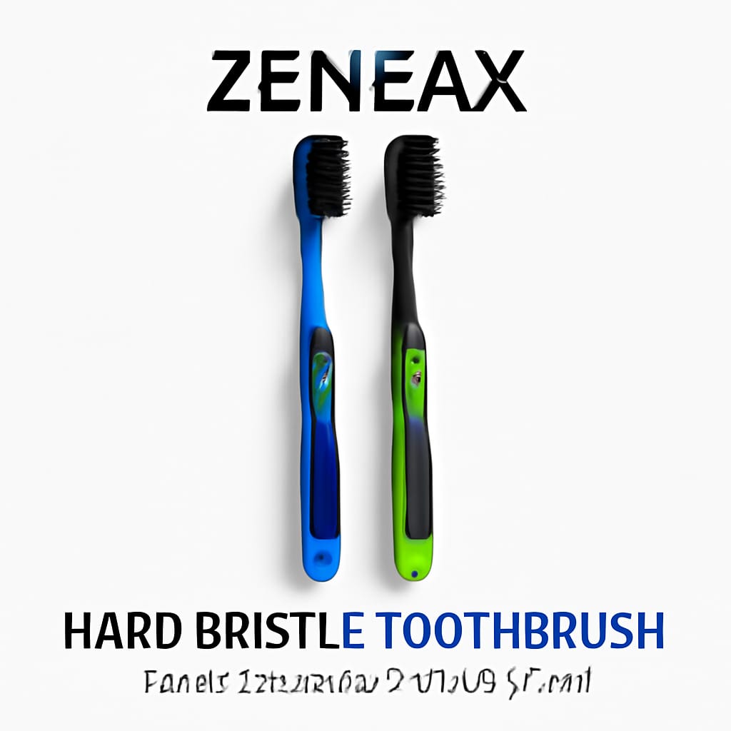 Zeneax Hard Bristle Toothbrush