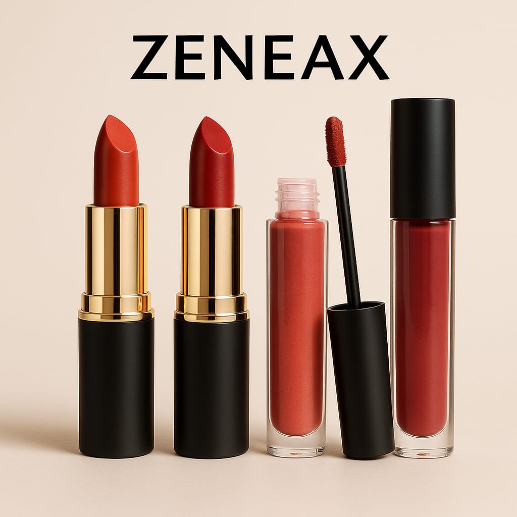 Zeneax Satin Lipsticks & Lip Glosses