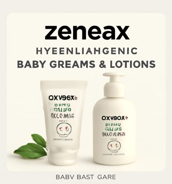 Hypoallergenic Baby Creams & Lotions by Zeneax