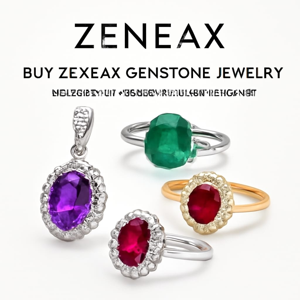 Buy Zeneax Gemstone Jewelry