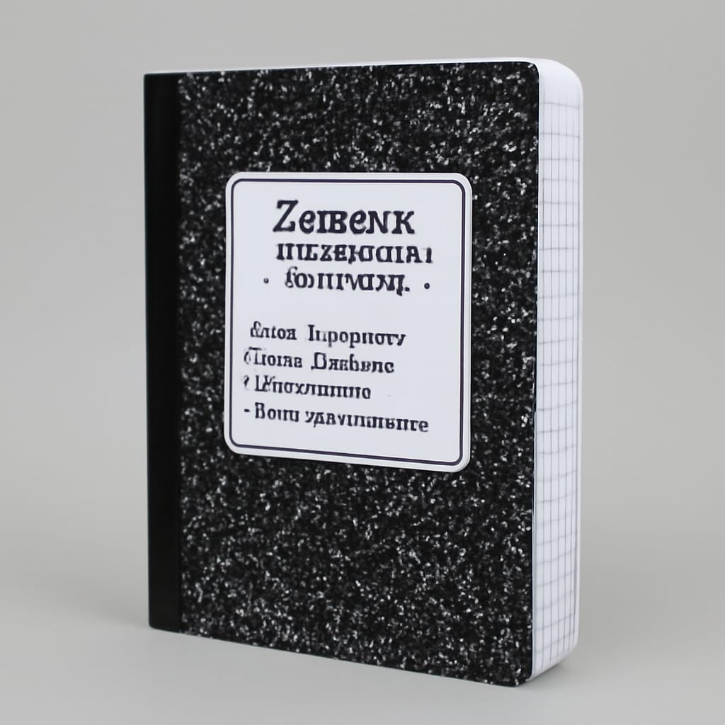 Zeneax Composition Notebooks