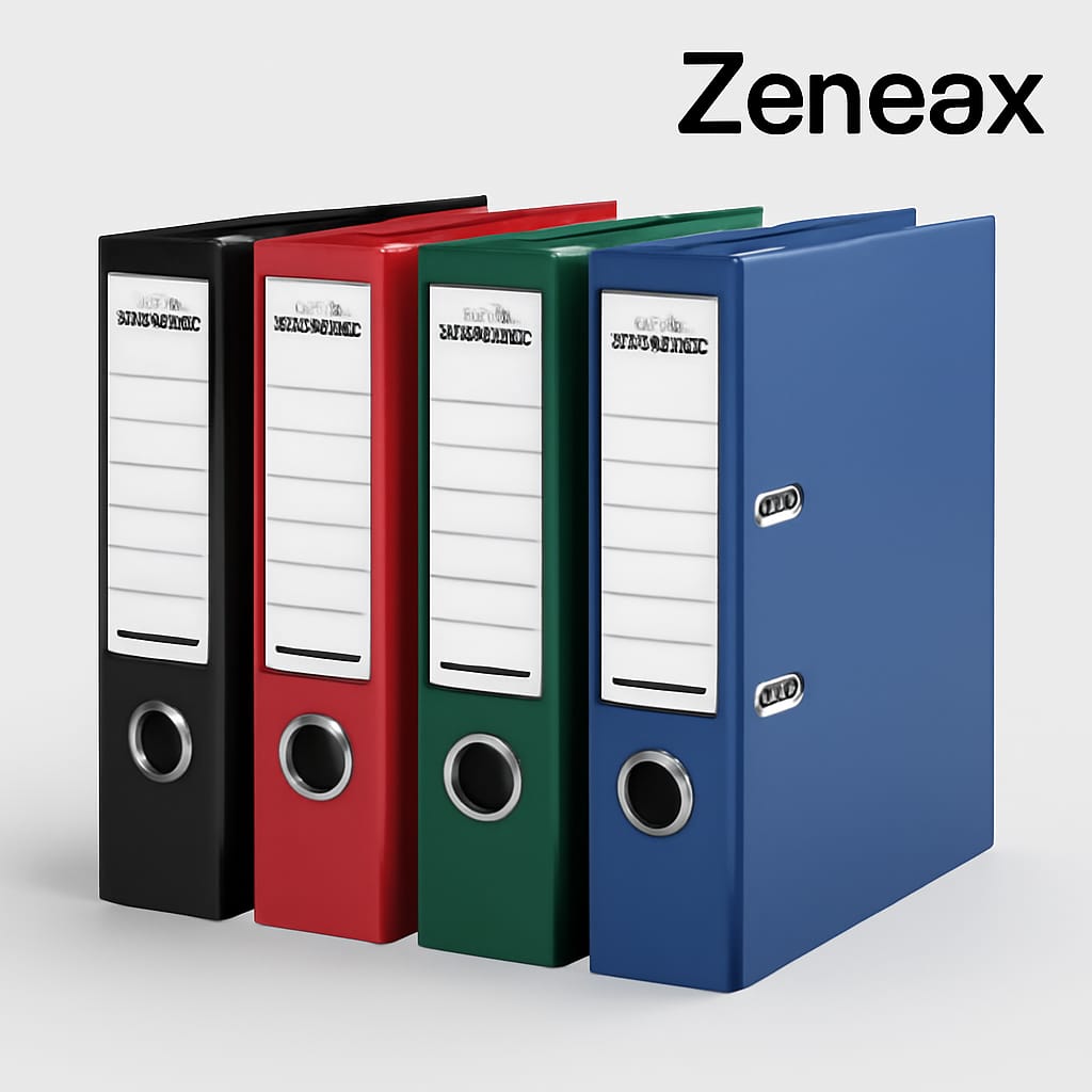 Zeneax Lever Arch Binders & Folders