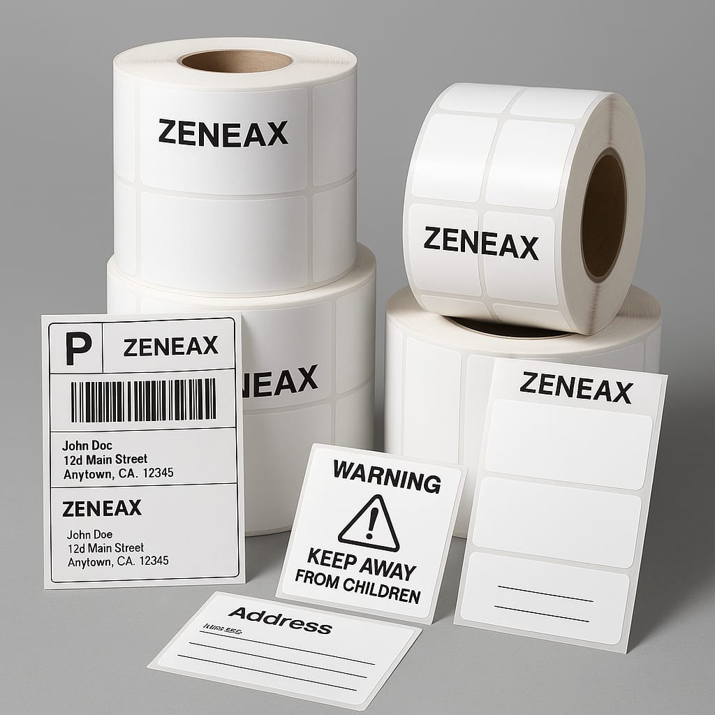 Zeneax Shipping Labels