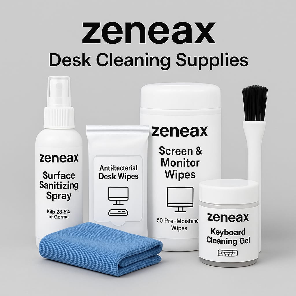 Zeneax Desk Cleaning Supplies