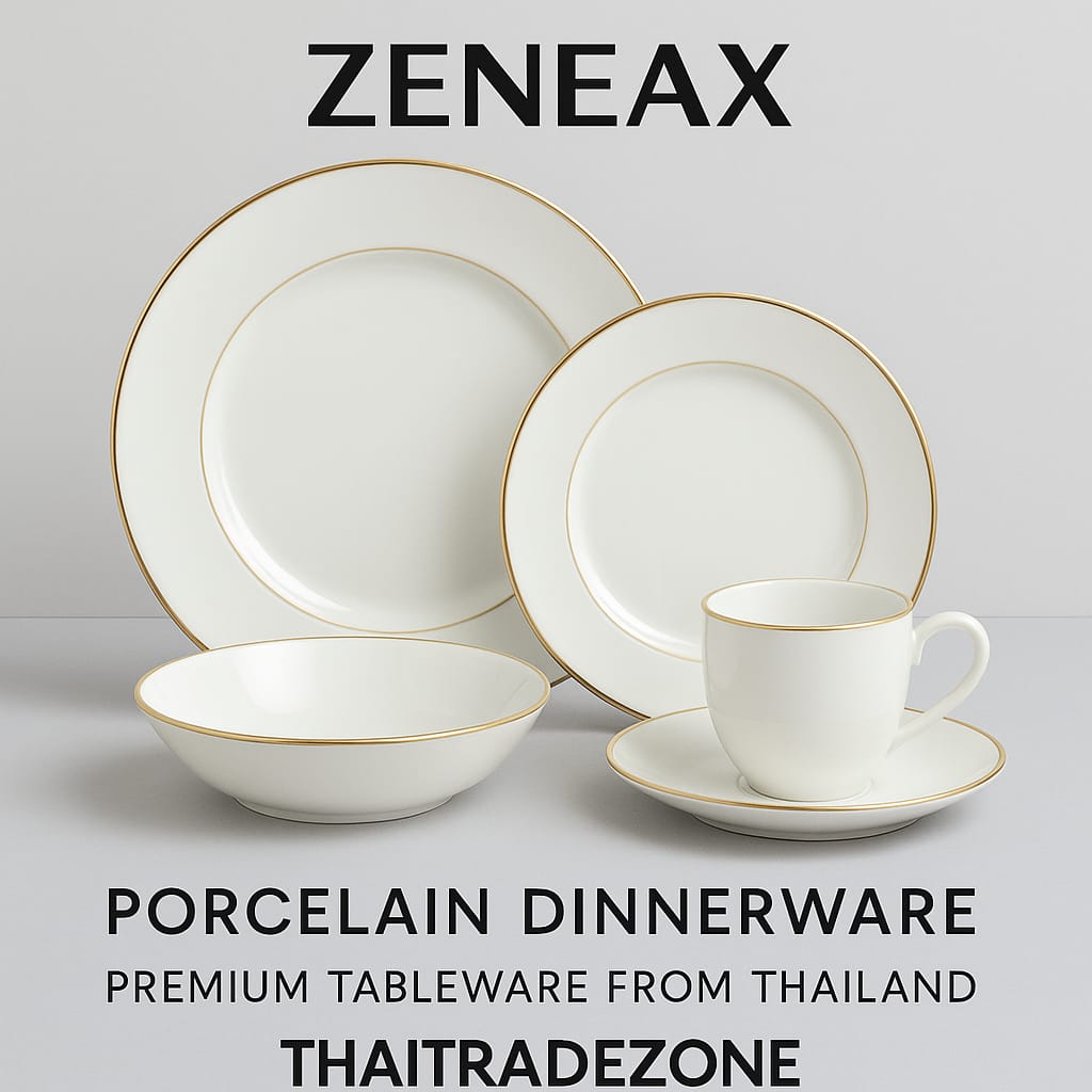 Zeneax Porcelain Dinnerware