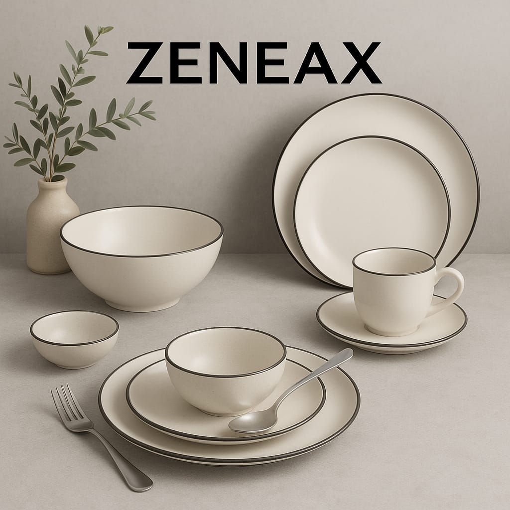 Zeneax Porcelain Dinnerware
