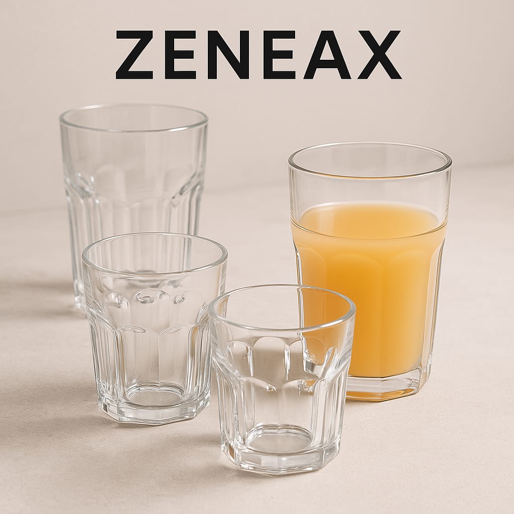 Zeneax Glass Tumblers