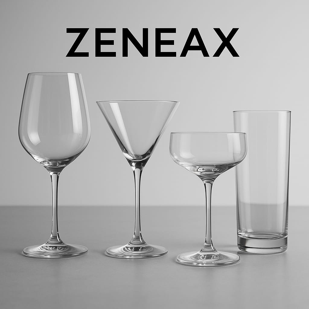 Zeneax Wine & Cocktail Glasses