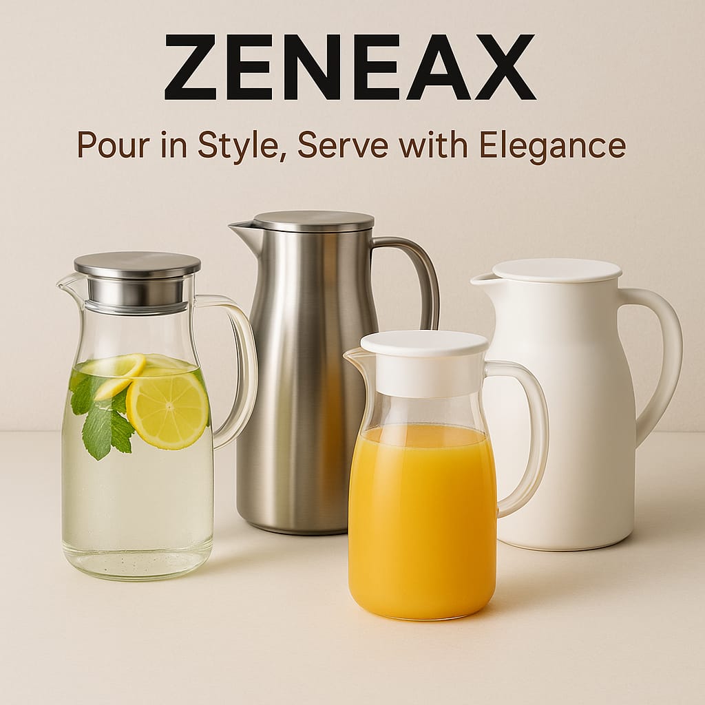 Zeneax Premium Drink Pitchers