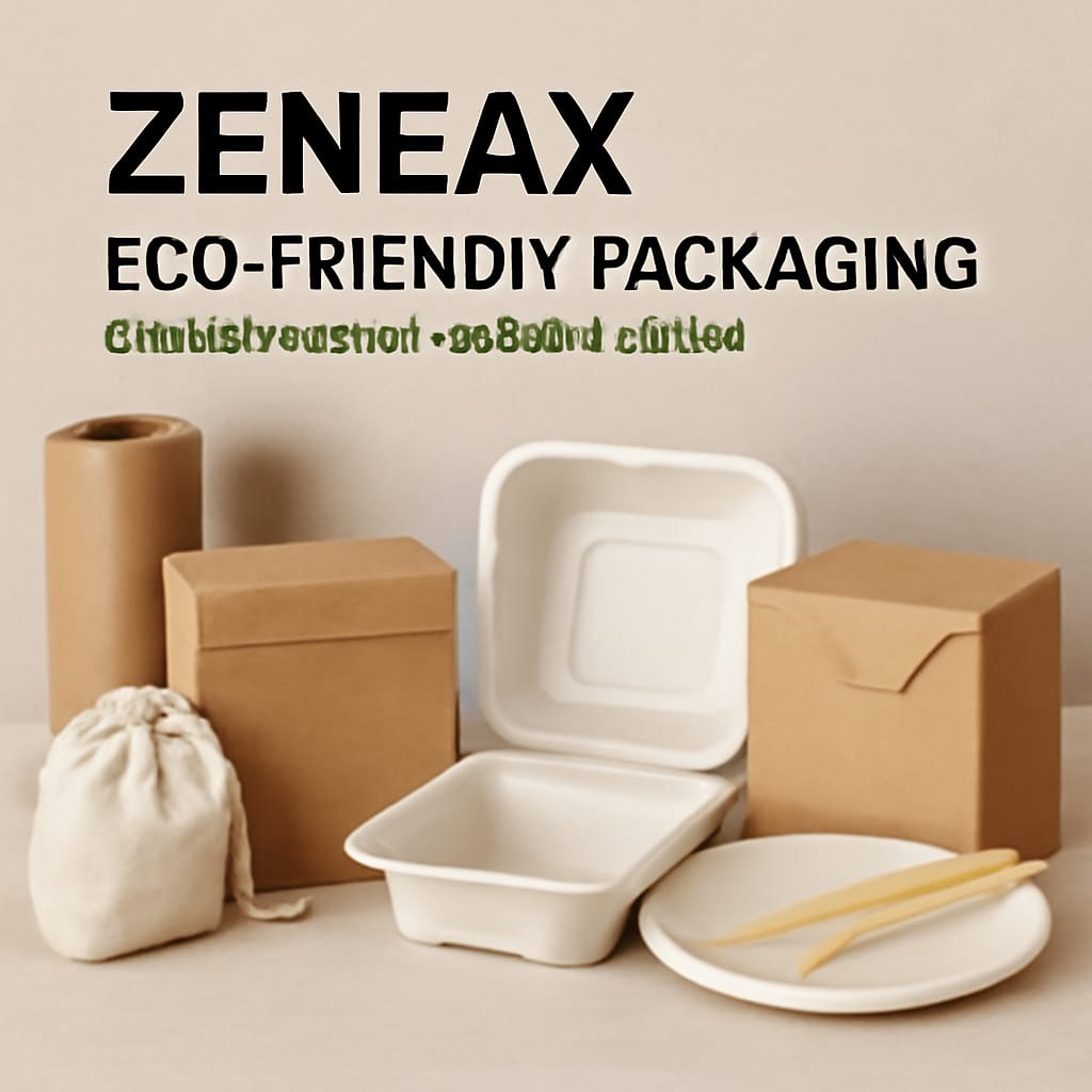 Zeneax Eco-Friendly Packaging
