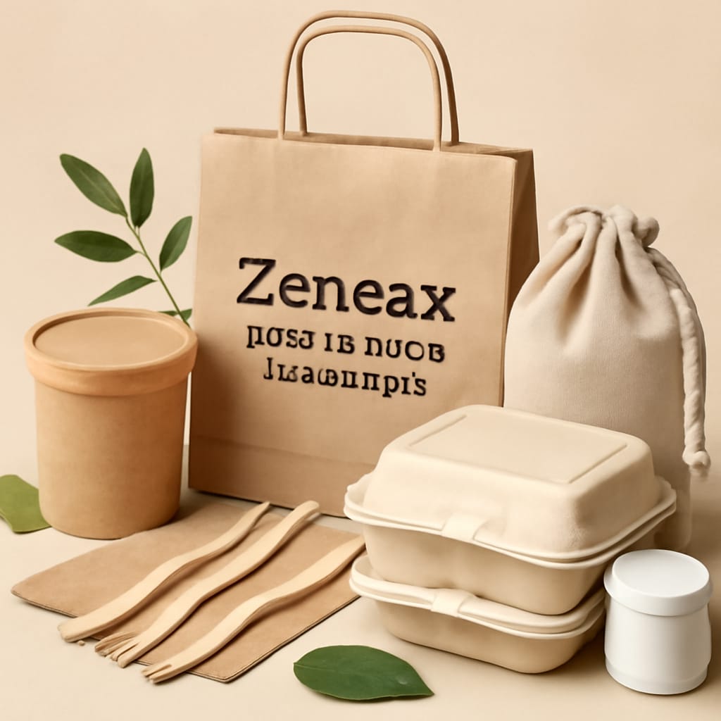 Zeneax Eco-Friendly Packaging