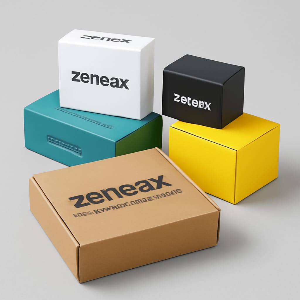 Custom Printed Boxes by Zeneax