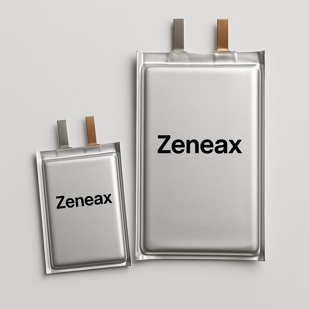 Zeneax Pouch Lithium-Ion Batteries