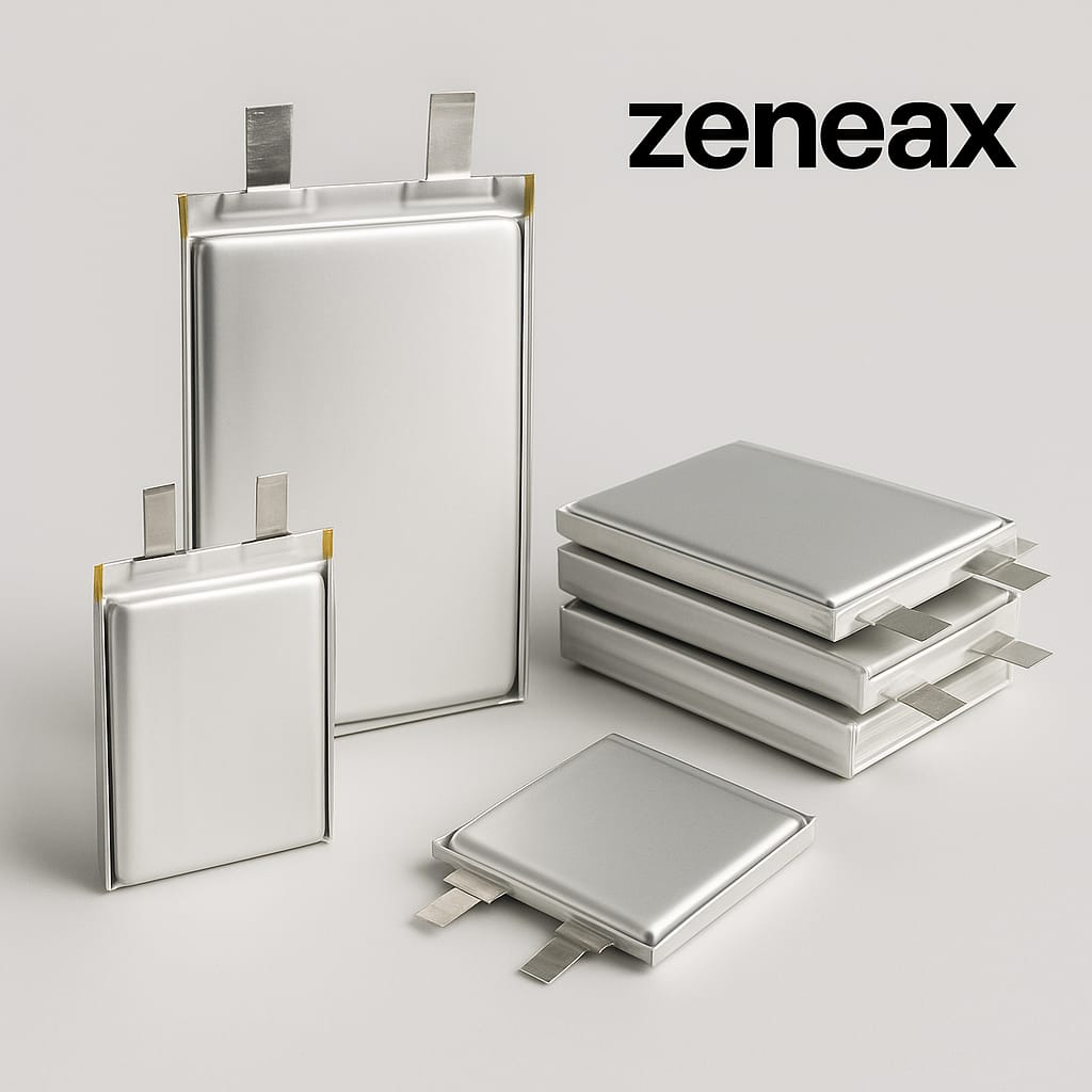 Zeneax Pouch Lithium-Ion Batteries