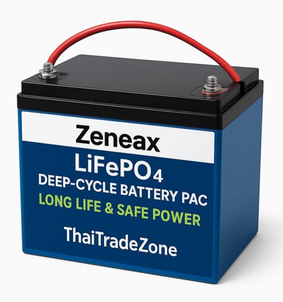 Zeneax LiFePO4 Deep-Cycle Battery Packs