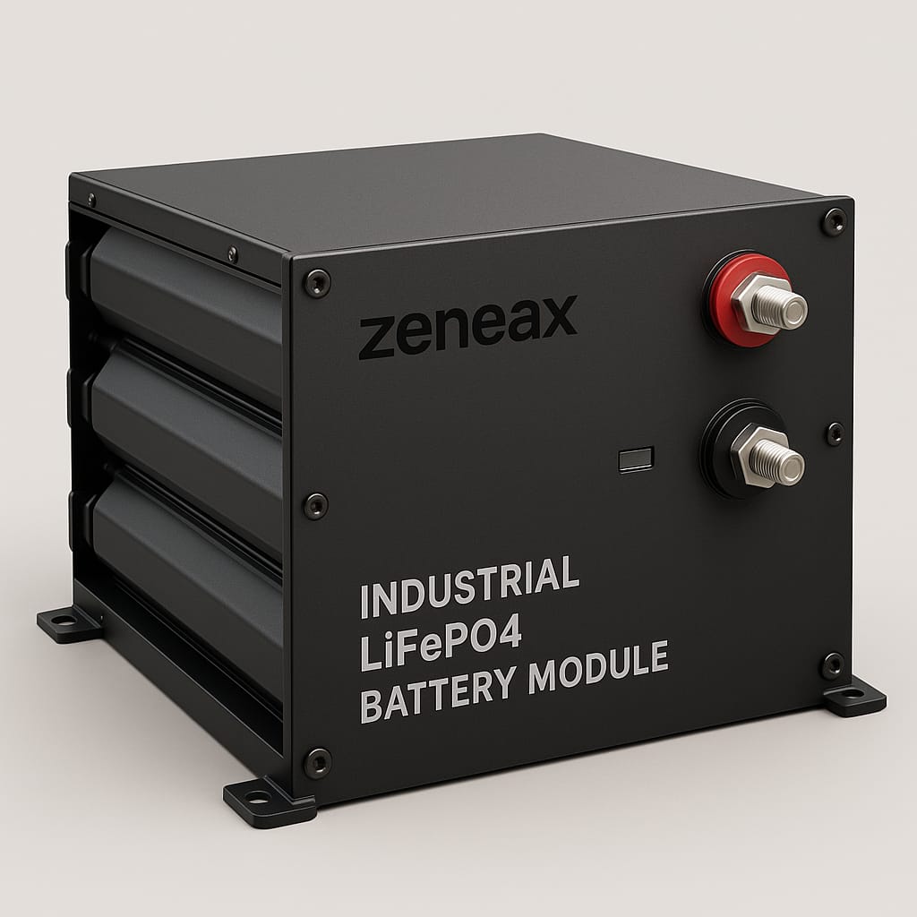 Zeneax Industrial LiFePO4 Battery Modul