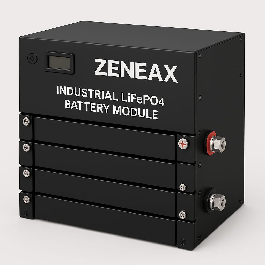 Zeneax Industrial LiFePO4 Battery Modul