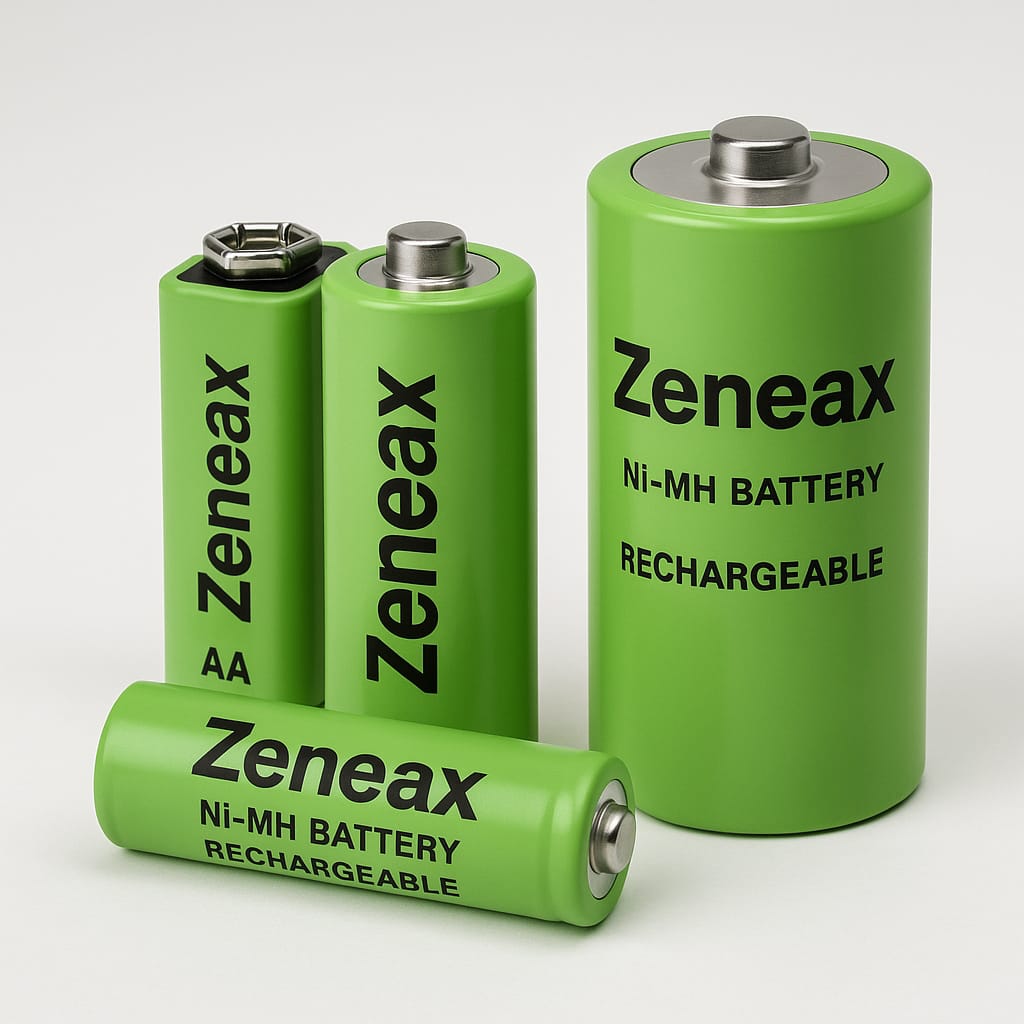 Zeneax NiMH Batteries